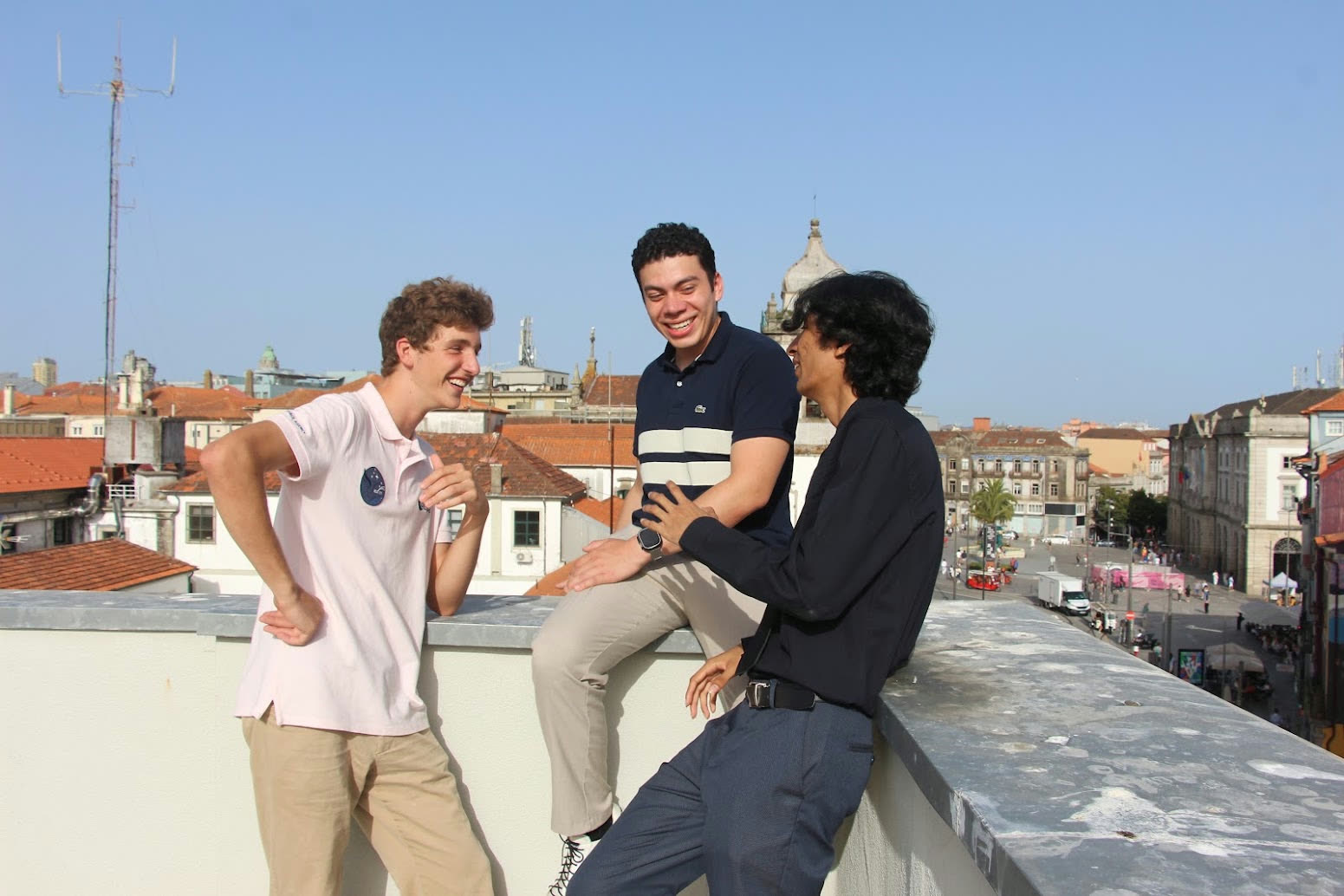 Rooftop in Porto during the European Innovation Academy
